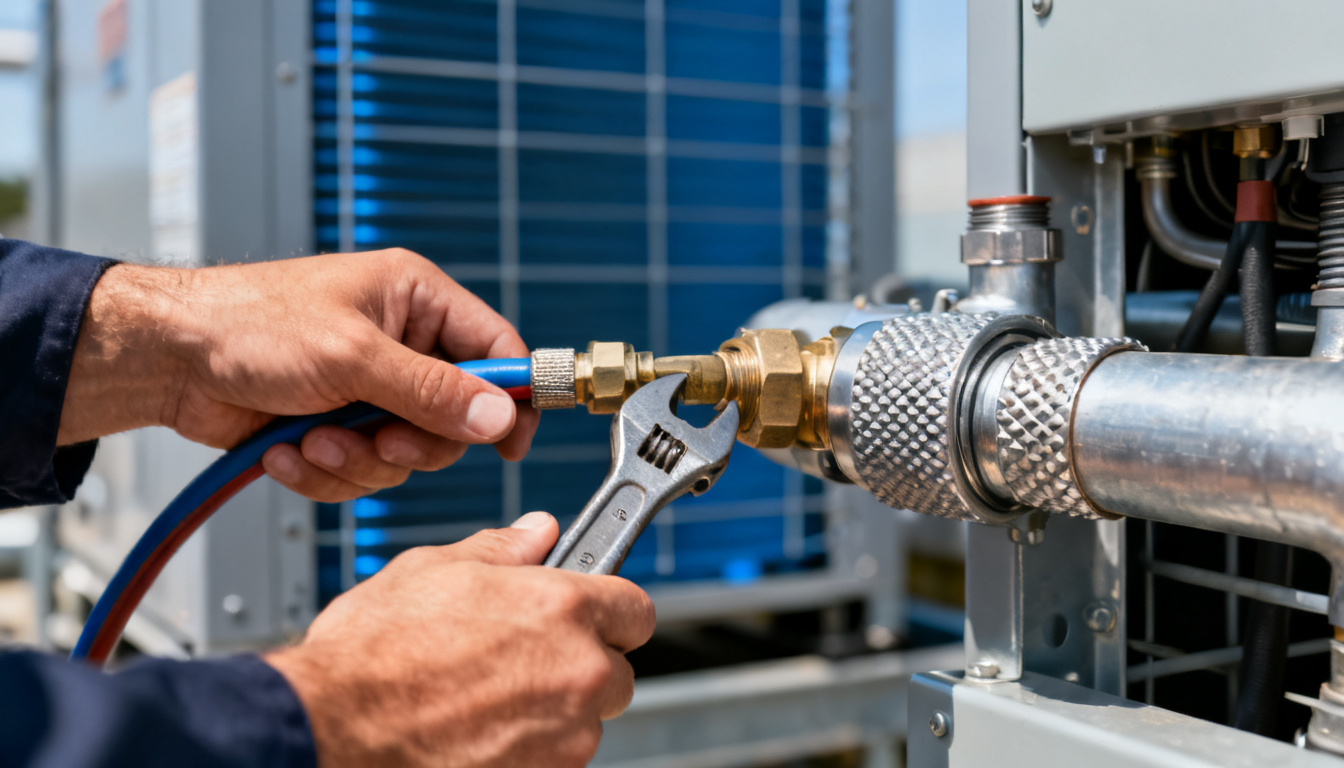 Service of Water Source Heat Pumps