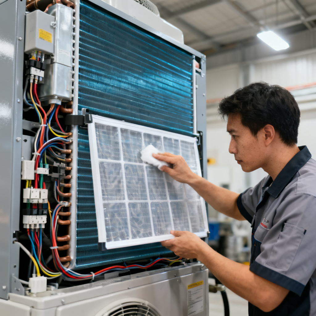 Commercial HVAC maintenance