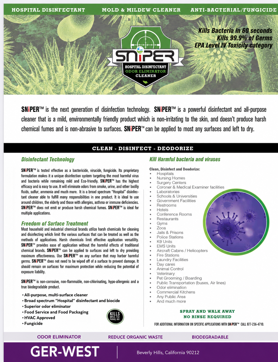 SNiPER brochure